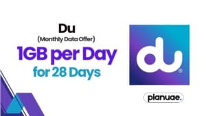 Du Data Offer 1 GB per Day 28 Days [Price Updated]