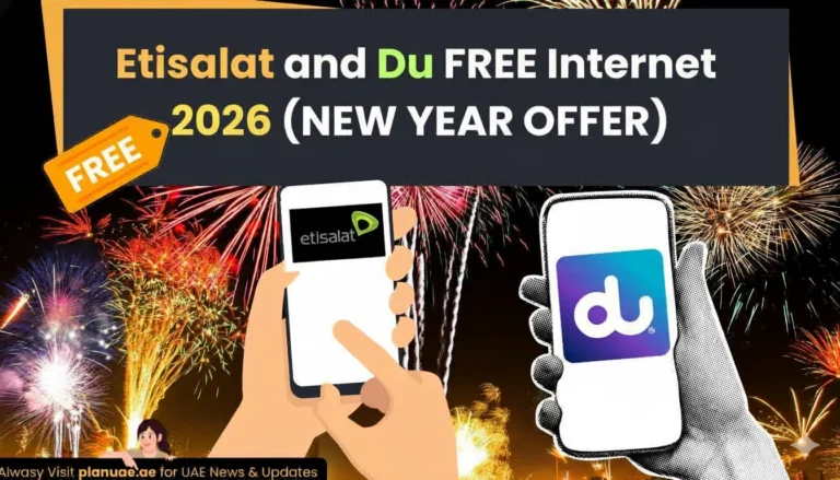 Etisalat and du free internet 2026