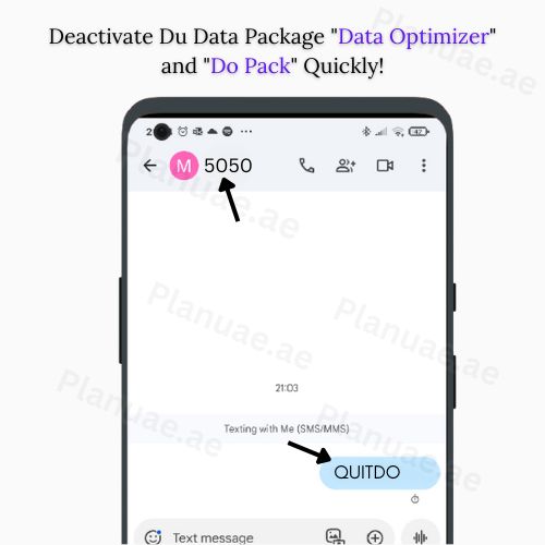 Deactivate Du Data Package "Data Optimizer" and "Do Pack" Quickly!