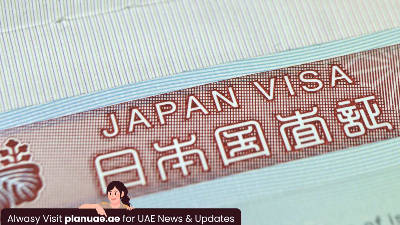 UAE residency japan visa