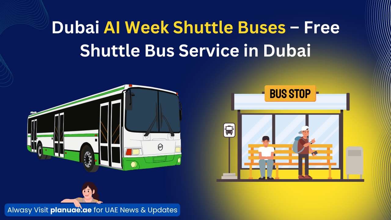 Dubai AI Week Shuttle Buses – Free Shuttle Bus Service in Dubai