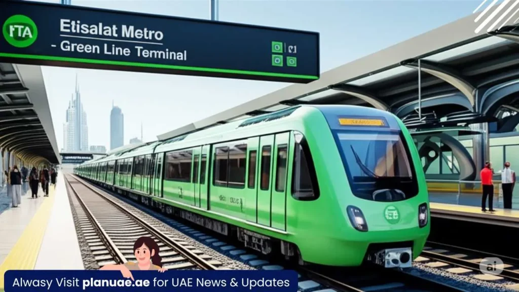 Etisalat Metro Station Dubai