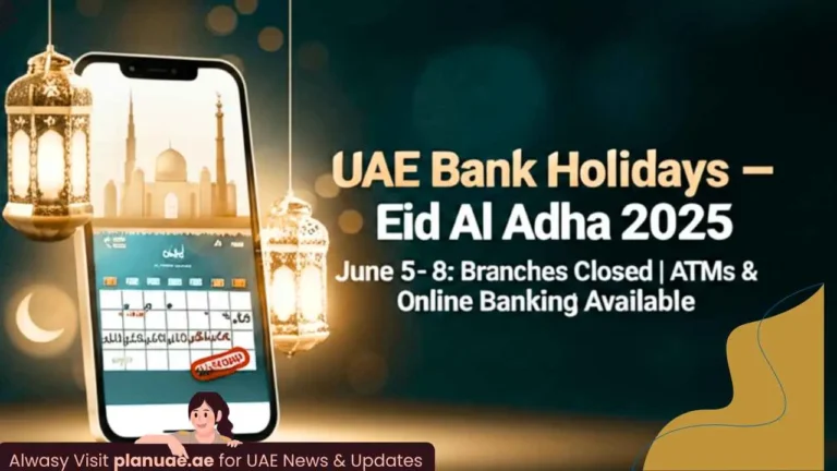 Banks Holiday For Eid Al Adha UAE 2025 Dates, Closures