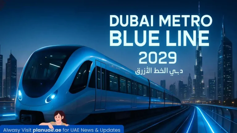 Dubai Metro Blue Line Opening