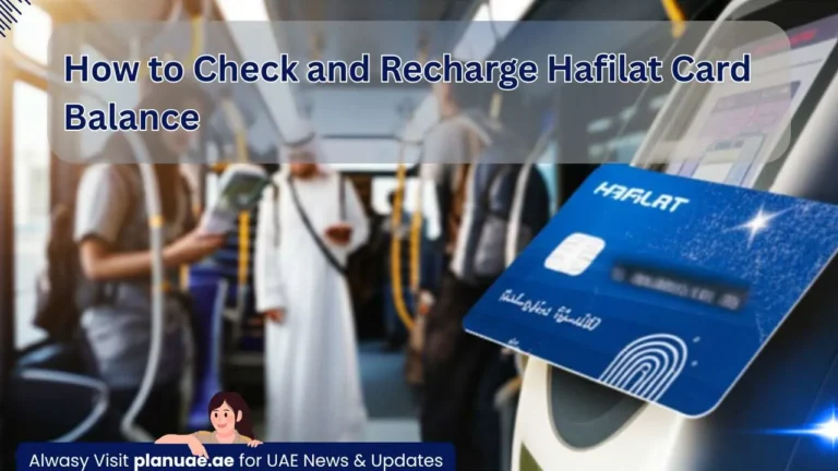 How to Check and Recharge Hafilat Card Balance – Easy & Quick