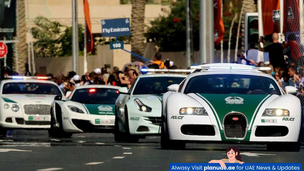 dubai police cars